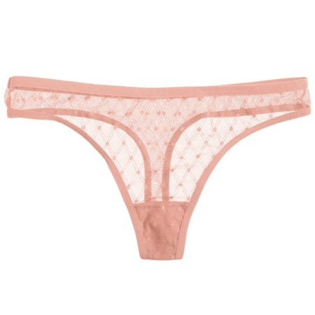 Spdoo Women s Low Rise T-Back G-string Invisible Thong Panty Underwear