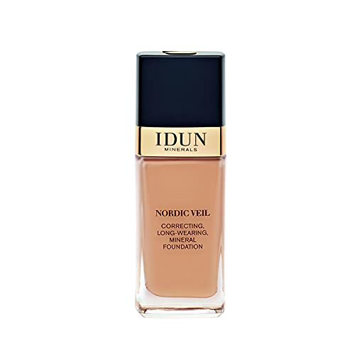 Idun Minerals Nordic Veil Foundation Longwear Liquid Foundation With Poreless, Luminous