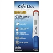 Clearblue Early Digital Pregnancy Test, Early Detection at Home Pregnancy Test, 5 Ct