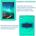 thumbnail image 5 of Kidsproof Case for iPad 10th Gen 10.9" 2022, Allytech Military Grade Shockproof Protective Case with Adjustable Hand Strap/ Shoulder Strap Rotatable Kickstand Case for iPad 10 2022,Glacier Green+ Blue, 5 of 10