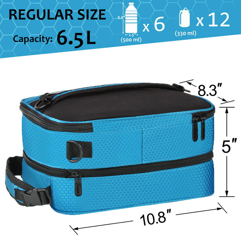 Insulated Expandable Lunch Bags Tote Thermal Cooler Leak Proof