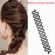 thumbnail image 3 of Artefacto para rizar el cabello Artefacto para atar el cabello Herramienta para peinar de forma relajada Estiramiento del cabello Trenza para el cabello, 3 of 4
