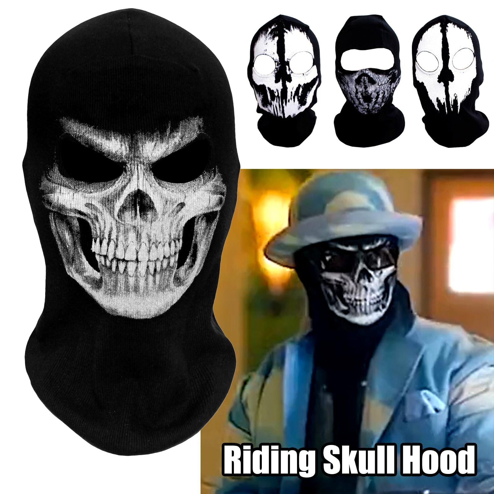 Cagoule Ghost Skull Face Warmly – Action Airsoft