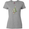 thumbnail image 3 of Inktastic Christmas Tree Women's T-Shirt, 3 of 5