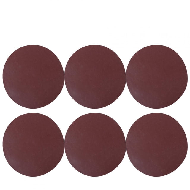 Oubit Rond Papier de Verre, 100pcs Disque Papier de Verre 5in Disques de Ponçage Disque de Ponçage Abrasif Meilleurs Matériaux