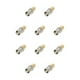 thumbnail image 1 of Cateissary Conectores Adaptador Transmisión recta Convertidores de antena Convertidor Conector Accesorios Cobre Ligero PC 1 10piezas, 1 of 6