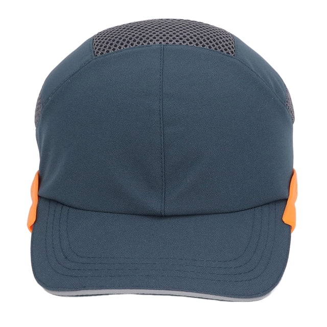 Bump Hat, Wide Application Comfortable Protective Hat Breathable For Working Blue With Orange Edge
