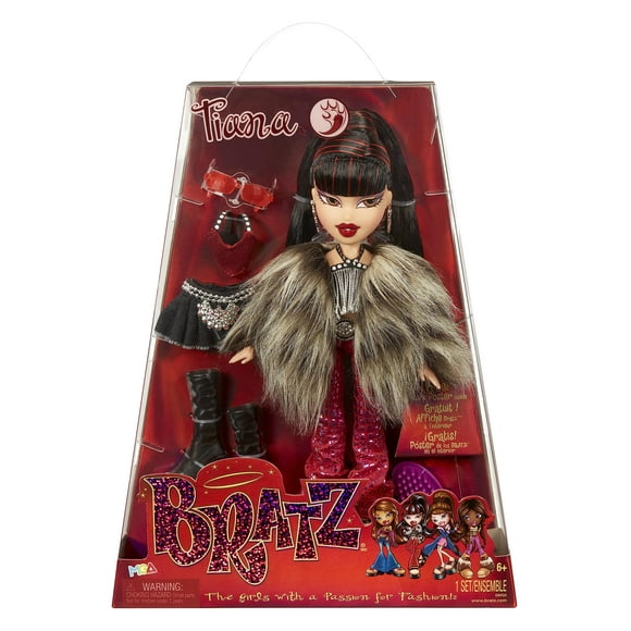 Bratz Original Fashion Doll Tiana Series 3 with 2 Outfits and Poster, Collectors Ages 6 7 8 9 10
