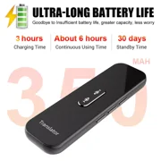 Language Translator Device 137+ Languages Supported Instant Offline Translation