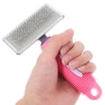 thumbnail image 4 of Pet Grooming Comb Stainless Steel Dogs And Cats Comb For Shedding And Dematting Comfortable Handle, 4 of 9