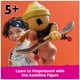 thumbnail image 4 of Caja de diversión Skate Park Tech Deck Sk8 Crew con 4 diapasones y 5 figuras, 4 of 9
