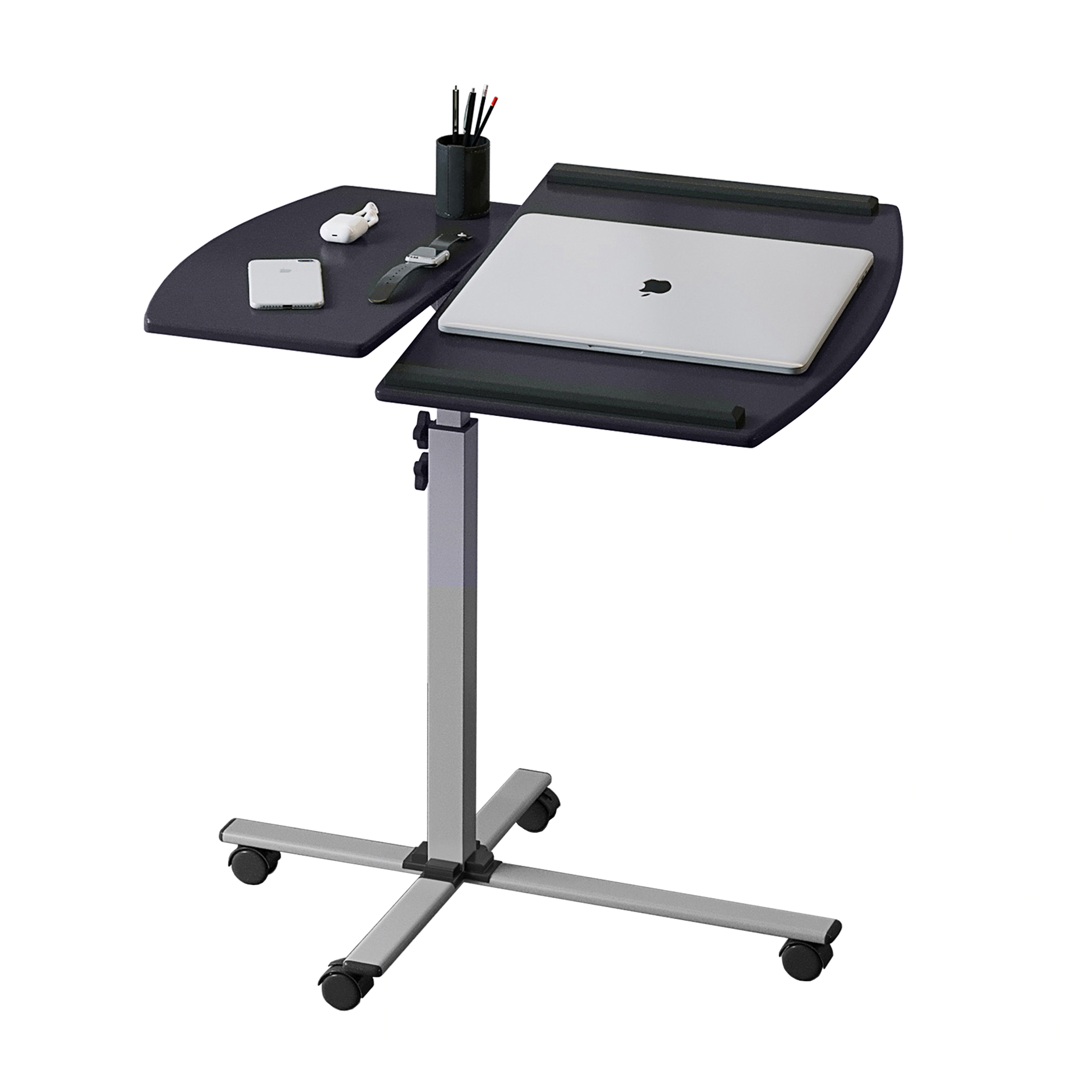 Techni Mobili Deluxe Rolling Laptop Stand, Graphite - image 4 of 12