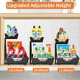 thumbnail image 3 of YTKUS 2 Tier Under Sink Organizers and Storage 2 Pack Height Adjustable Sliding Drawer Cleaning Organizer with Handles for Kitchen Bathroom Pantry Home,Black, 3 of 8