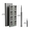thumbnail image 2 of 48 in 1 Mini Precision Screwdriver Set with Magnetic Bit Kit for Phone iPad PC Electronic Laptop Eyeglasses, 2 of 9