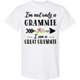 thumbnail image 3 of Inktastic I'm Not Only a Grammie I'm a Great Grammie with Flowers T-Shirt, 3 of 5