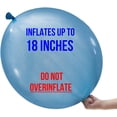 thumbnail image 3 of Punch Balloons in 6 Assorted Colors - 18 Inch Strong Punching Ball Balloons for Indoor or Outdoor Fun or Party Favor-36 pack, 3 of 5