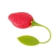 thumbnail image 2 of Infusor de té de silicona con forma de fresa (rojo y verde), 2 of 8
