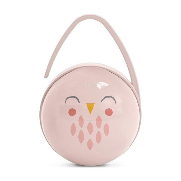 Estuche para chupete Suavinex Bonhomia 2 en 1 rosa