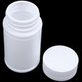 thumbnail image 5 of Plastic Empty Medicine Bottles Pill Tablet Container Holder 9pcs White, 5 of 5