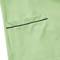 thumbnail image 5 of Women's Nurse Uniform Sets, Stretch V-Neck Tops and Cargo Pants Jogger Scrubs Set Cleaning Suits with Pocket Green M, 5 of 9