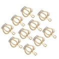 thumbnail image 4 of 10pcs Jewelry Making Pendants Crown Shape Handmade Supply Alloy DIY Accessory, 4 of 7