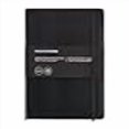 thumbnail image 3 of Basicos MR 10402??Flexible Leather Notebook 4, 300?Sheets, Squared, with Rubber, Black, 3 of 4