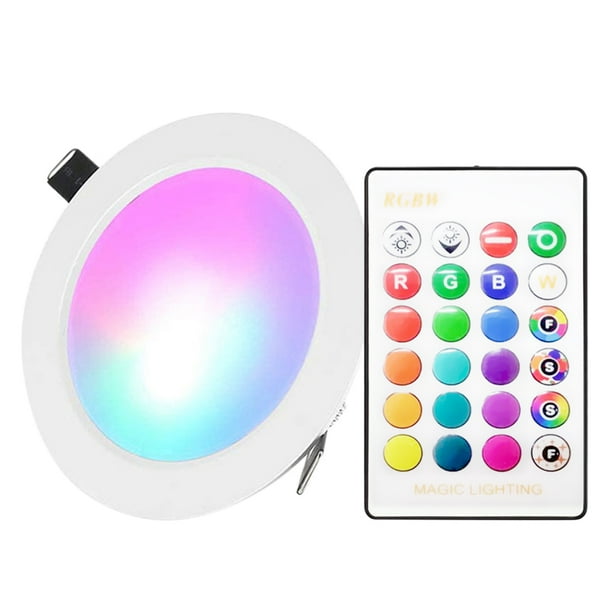 Pack led color changing recessed lighting 3w rgb downlight ceiling light online
