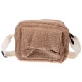 thumbnail image 2 of Plush Crossbody Bag Khaki with Rabbit Shape Design for Storage Use, 2 of 5
