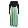 thumbnail image 5 of Ichuanyi Woman Dress Fashion Women Long Sleeve Floral Boho Printing Long Dress Ladies Casual Dress, 5 of 5