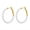 Diameter 30mm, variant on Hoop Earrings for Women Imitation Pearl 20MM-60MM Small Big Gold Plated Statement Stainless Steel Elegant Simple Dainty Huggie Post Large Round Jewelry 30mm