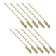 thumbnail image 3 of 100 palillos de bambú para barbacoa, ideales para barbacoas, camping, aperitivos y parrillas, 3 of 8