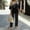 A1_Black, variant on 2PC Womens Trendy Boho Floral Print Travel Sets 3/4 Flare Sleeve Crewneck Top Matching Straight Wide Leg Pant Set Relaxed Fit Comfy Loose Soft Pantsuits Airport Vacation Outfit Light Blue Xs