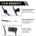thumbnail image 3 of Unique Bargains ABS Wheel Speed Sensor ABS Sensor Anti-lock Braking System Sensor No.895450K020 for Toyota Hilux 2005-2008 2010-2012 1 Pc Rear Right, 3 of 7