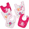 Gerber - Terry Bibs, 6-pack, Girl