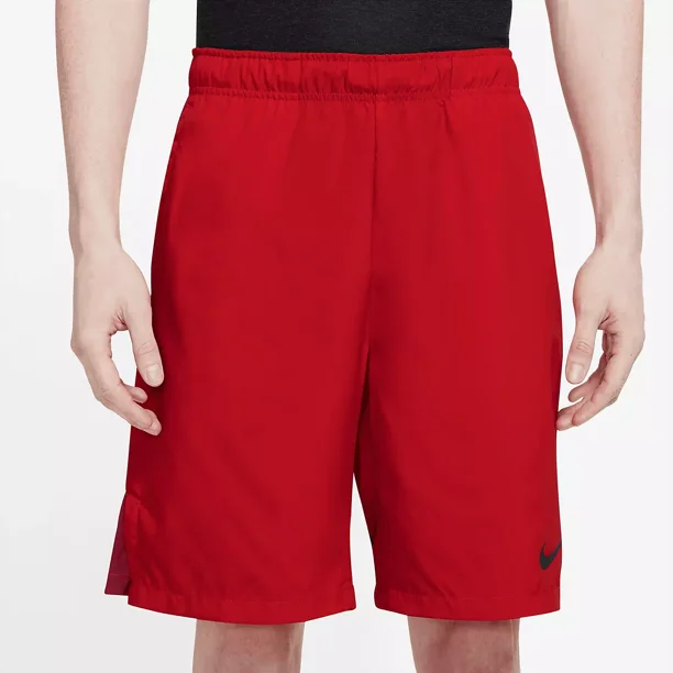 Nike DriFIT Men's 9" Woven Training Shorts, University Red, S