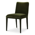 thumbnail image 4 of Moe's Home Collection Calla Fabric Dining Chair -Set of Two Green Color, 4 of 8