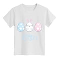 thumbnail image 5 of Toddler Boy Easter Day Shirt Fashion Comfy White Flowers Bunny Easter Cute Tshirt 2026 Boys Happy Easter Funny Short Sleeve Tee Tops, 5 of 5