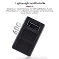 thumbnail image 3 of yeacher Dual-Slot Type-C Charger for Godox V1/V860III Flash Batteries VB26/VB30 - Compact, Fast & Safe Charging Solution with LED Indicators, 3 of 6