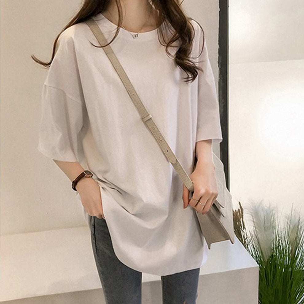 long loose t shirt for women