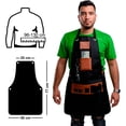 thumbnail image 3 of Mandil Parrillero con porta cerveza Don Pablo Unisex para cocina Barbacoa y asador, 3 of 5