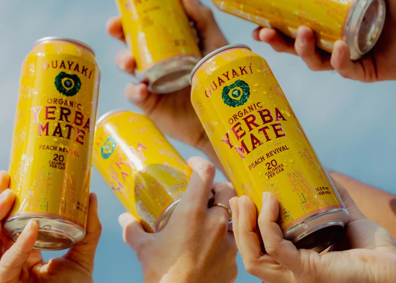 Guayaki Organic Yerba Mate Tea Variety Pack 15.5 fl oz Can, 12 Count