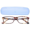 thumbnail image 2 of Blue Light Blocking Reading Glasses Unisex Simple Retro Portable Presbyopic Glasses(+200 ), 2 of 4