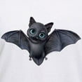 thumbnail image 3 of CafePress - PD Moreno's Halloween Bat Women's V Neck T Shirt - Womens Cotton V-Neck T-shirt, 3 of 4