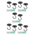 thumbnail image 2 of Destyer 2pack/lot Convenient Storage Solutions With These Easy-to Wall Planters For Indoor Plants Durable Black 5Set, 2 of 6
