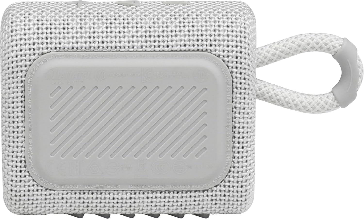 Restored JBL JBLGO3WHTAM-Z Go 3 Portable Bluetooth Speaker, White (Refurbished)