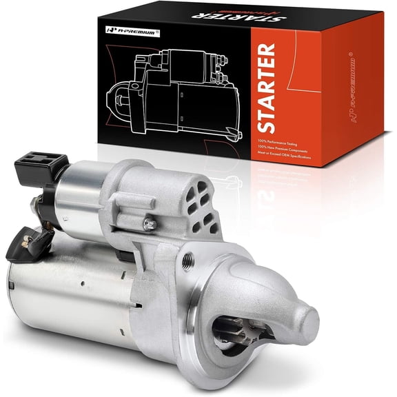 A-Premium Starter Motor Compatible with Hyundai 2014-2020 Elantra & Kia 2019-2021 Forte, 1.8L 2.0L, 12V 1.2KW, Clockwise