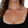 thumbnail image 3 of 925 Sterling Silver Solid Loose Rope Adjustable Chain 2mm 24” Necklace - Hypoallergenic and Tarnish Resistant - By Oliver & Navy, 3 of 4