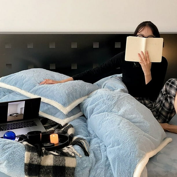 Juego de cama Sherpa Bodega Aurrera en línea