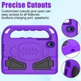 thumbnail image 4 of BMOUO Kids Case for Onn 8 inch Gen 4 2024 (Model:100135923) Tablet , Light Weight Shockproof Kids Case with Screen Protector for Walmart Onn 8" Gen 4 2024 Tablet Case ,Purple, 4 of 6