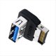 thumbnail image 4 of Adaptador de Cabezal USB C TIPO e A USB 3.1, Convertidor de 90 Grados para Conector Interno de Placa Base de Computadora PH741B, 4 of 6